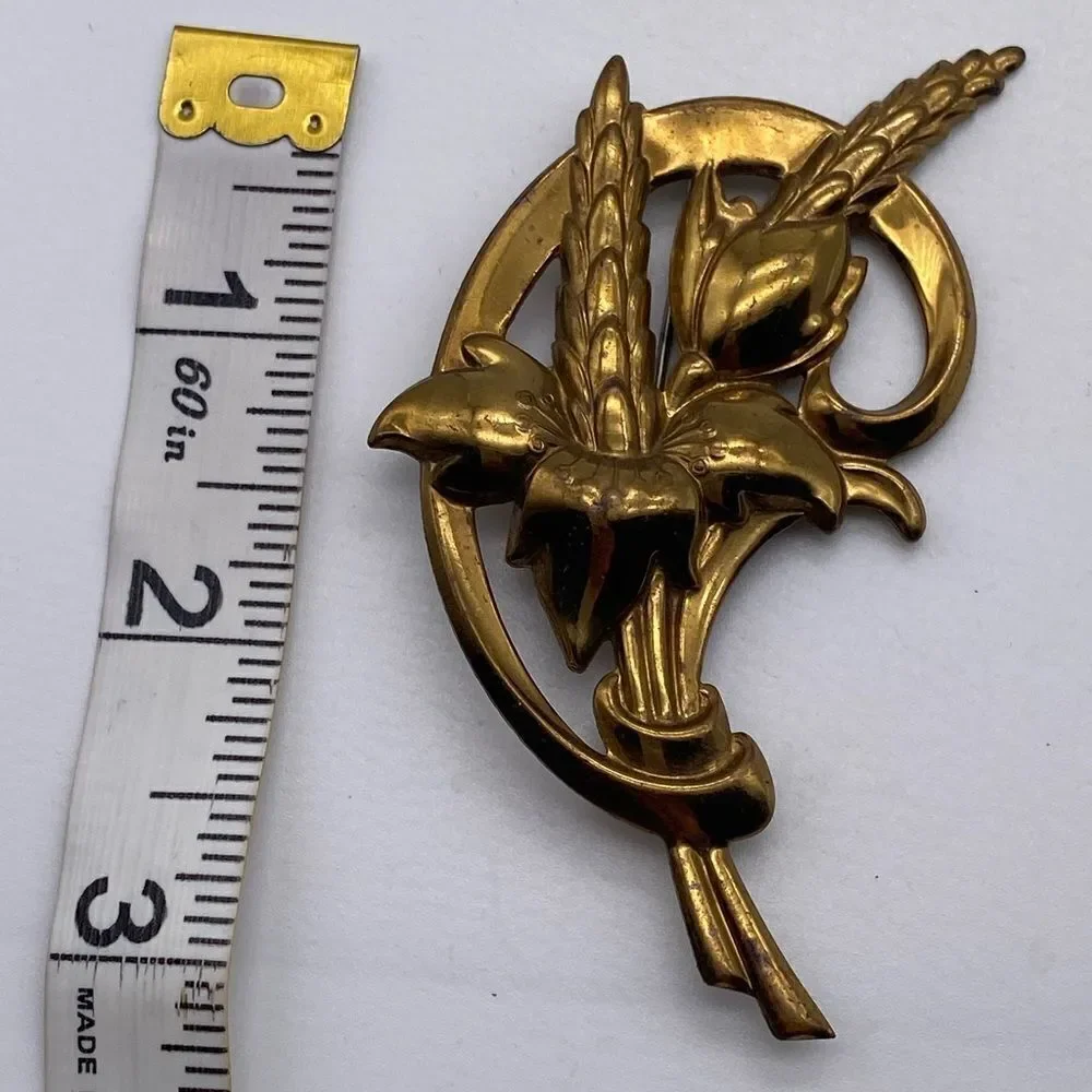 Vintage gold tone